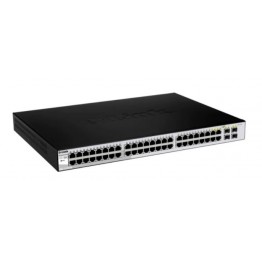 Switch D-Link DGS-1210-48, 48x 10/100/1000 Mbps, 4x Combo SFP